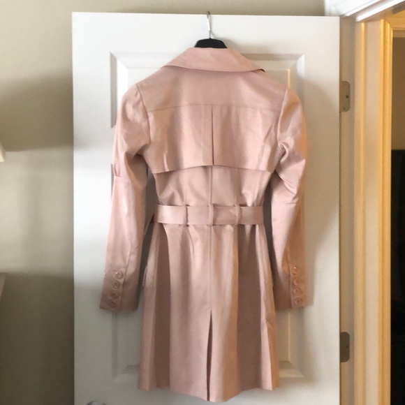 Bebe NWT blush pink trench coat - Picture 2 of 6